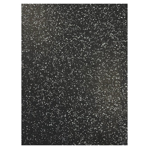 GymGear 20mm Premium Black Rubber Tile (1m x 0.5m / Grey Fleck)