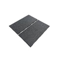 GymGear 30mm Premium Black Rubber Tile (1m x 0.5m / Grey Fleck)