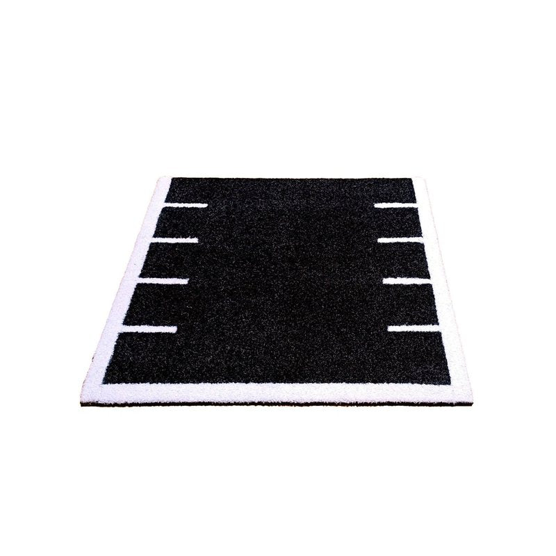GymGear 30mm Black Premium Sled Track Turf Tile 1x1m