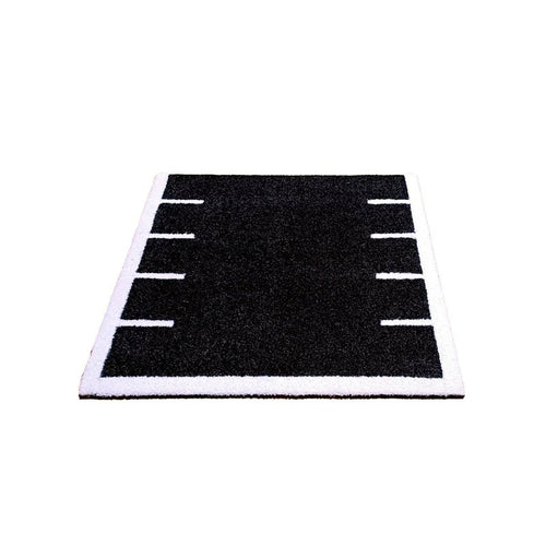GymGear 30mm Black Premium Sled Track Turf Tile 1x1m