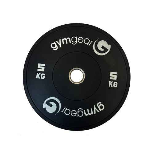 GymGear Black Bumper Plates
