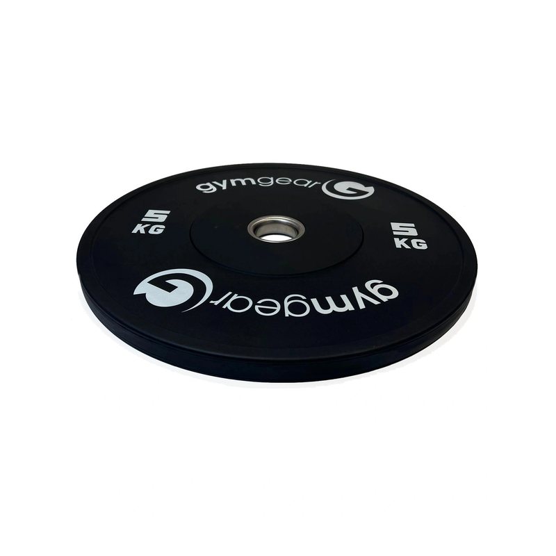 GymGear Black Bumper Plates