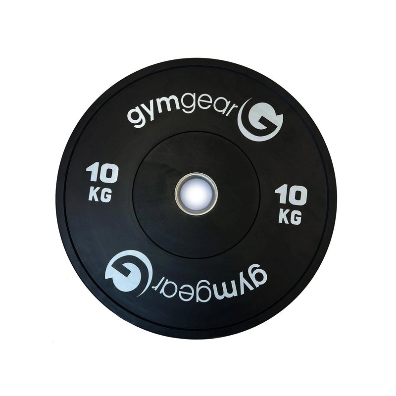 GymGear Black Bumper Plates