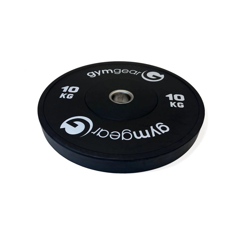 GymGear Black Bumper Plates
