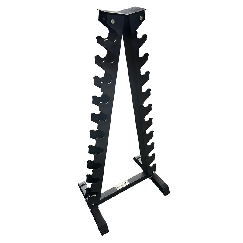 GymGear Vertical Hex Dumbbell Rack for 10 Pairs