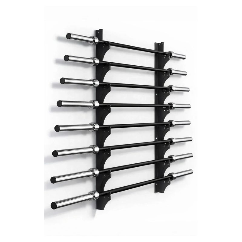 GymGear Wall Mounted Bar Holder (Up to 8x Horizontally)