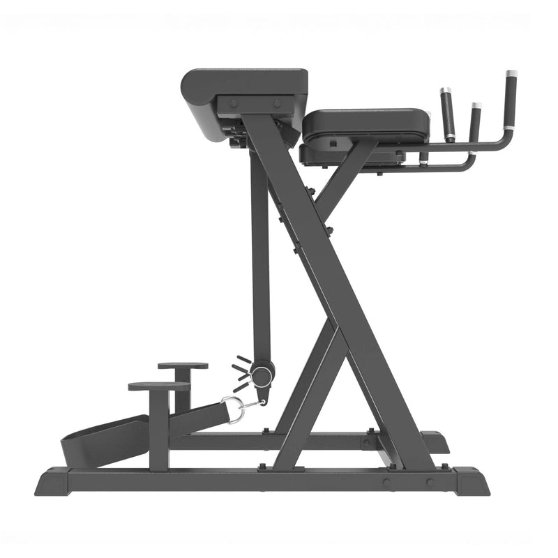 GymGear Pro Series Plate Loaded Reverse Hyperextension
