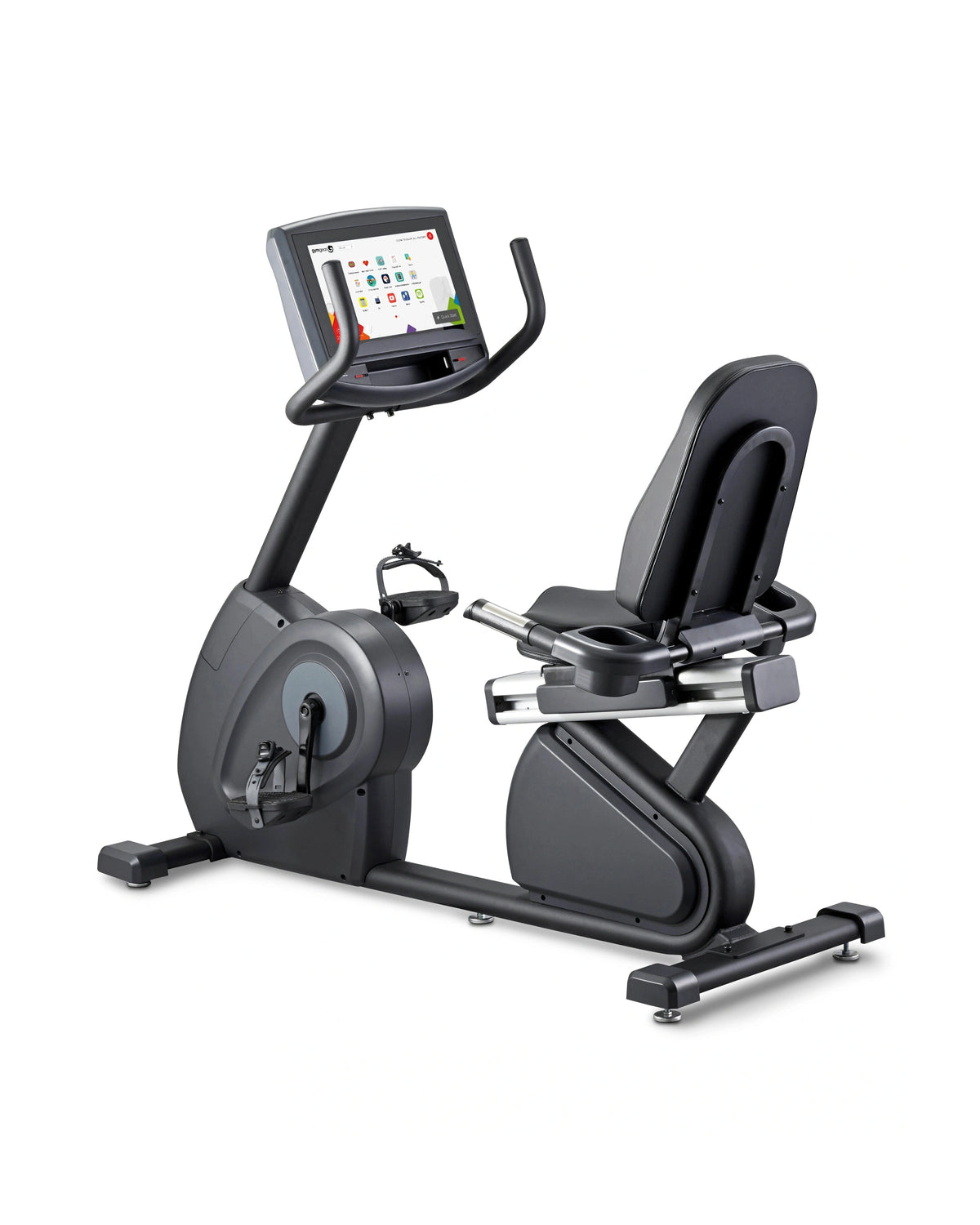 GymGear R8e Entertainment Recumbent Bike