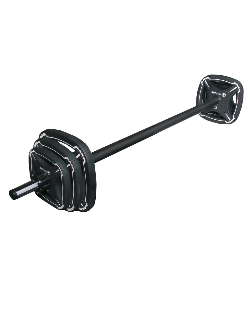 GymGear Studio Barbell Weight Set