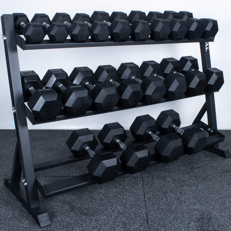 Rival 3 Tier Dumbbell Rack (1.52m Wide)