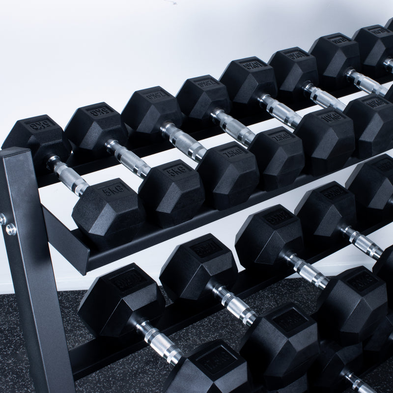 Rival 3 Tier Dumbbell Rack (2.35m Wide)