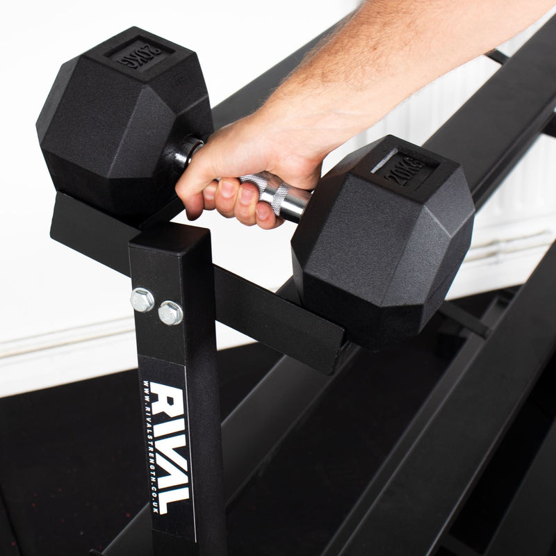 Rival 3 Tier Dumbbell Rack (2.35m Wide)