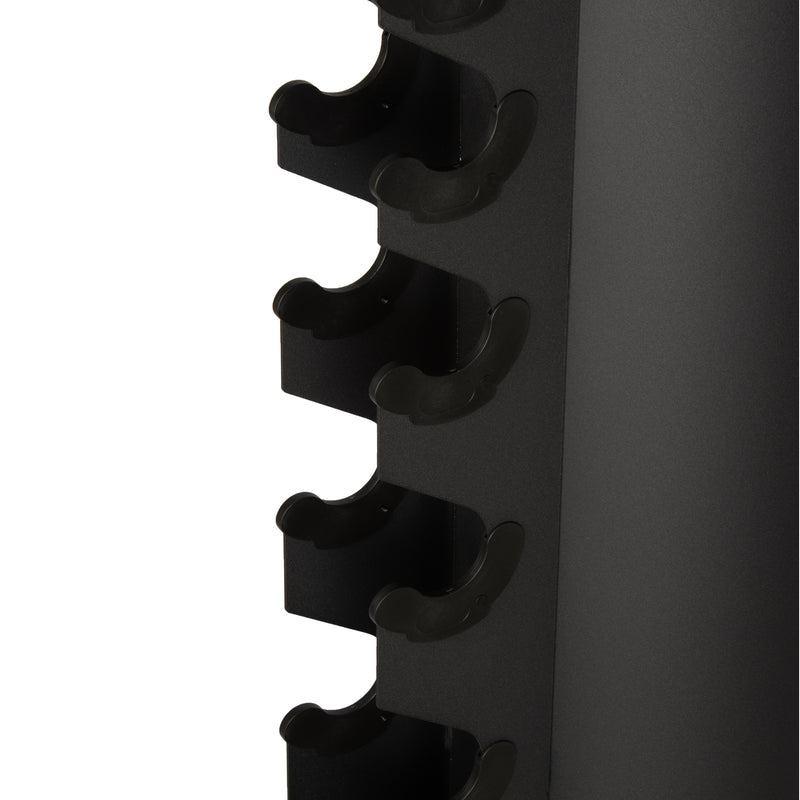 Rival Double-Sided 10-Pair Vertical Hex Dumbbell Storage Rack