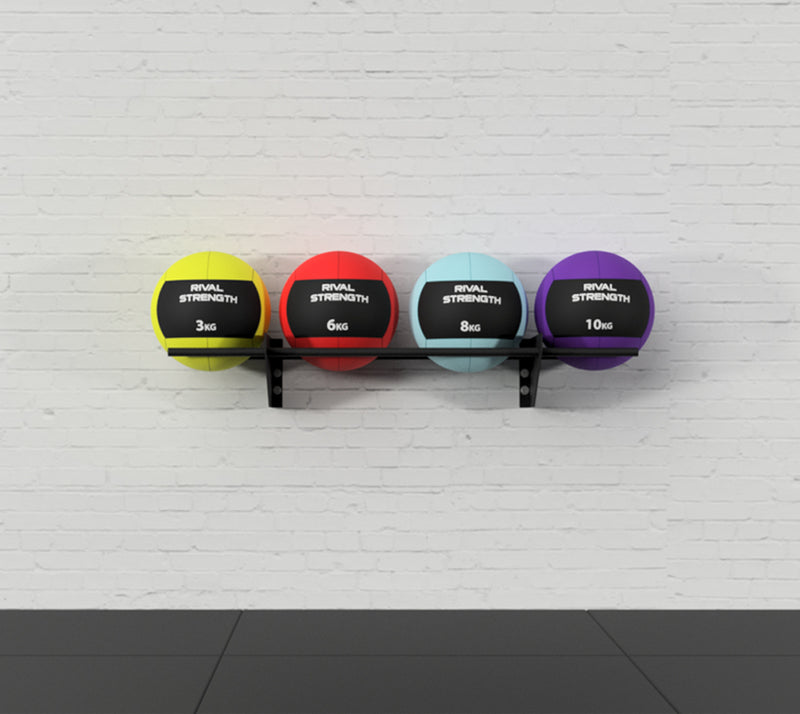 Rival Wall-Mounted Medicine Ball Storage Rack