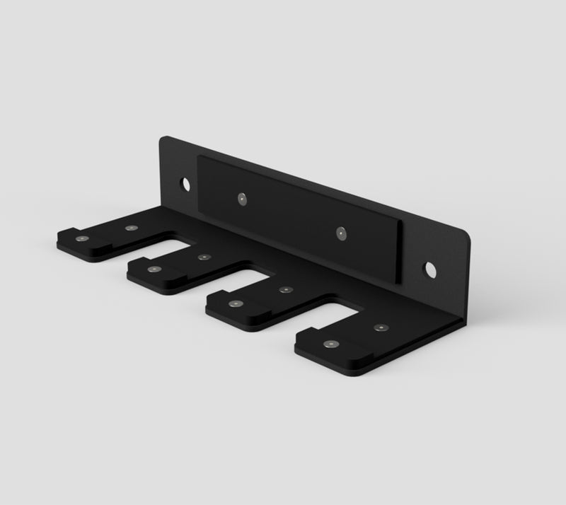 Rival Wall-Mounted Vertical 3 Bar Holder