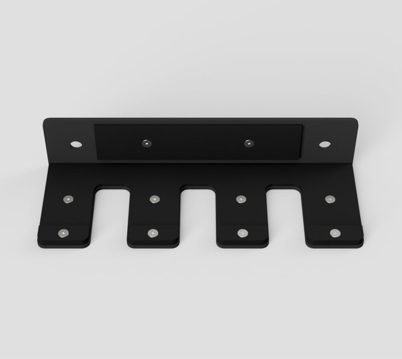 Rival Wall-Mounted Vertical 3 Bar Holder