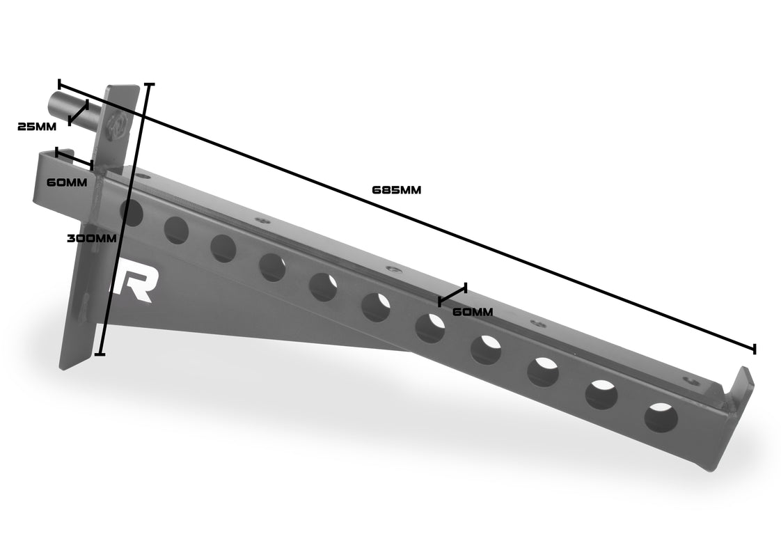Rival J-Series Spotter Arms (Pair) (60x60mm)