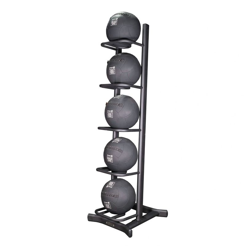 GymGear Wall Ball Storage Rack (Holds Five)