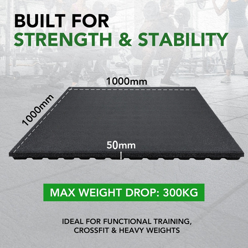 Sprung 50mm PRO Anti-Shock Gym Mats