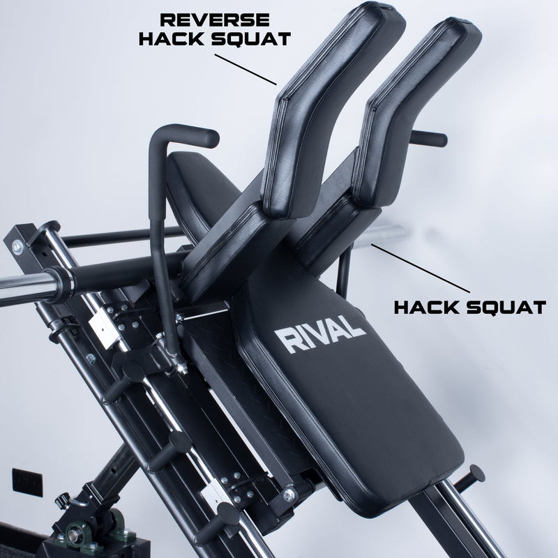 Rival Strength Adjustable Leg Press & Hack Squat (30-to-60 Degree Incline)