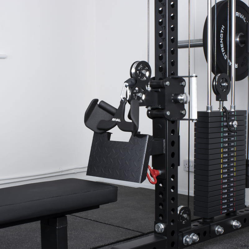 Rival Strength J-Series Low Row Footplate (60x60mm)
