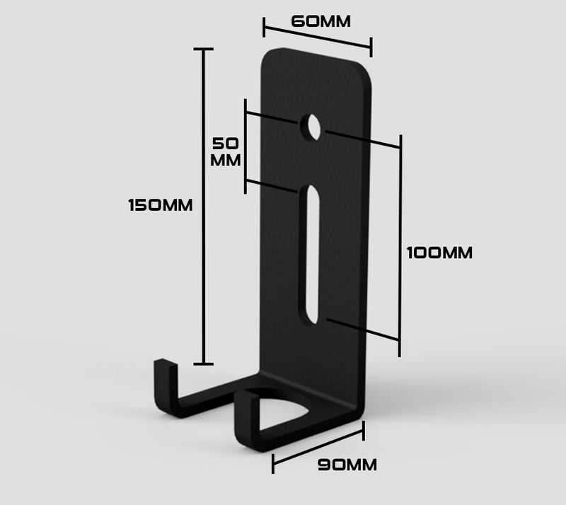 Rival Strength Wall-Mounted Single Bar Holder