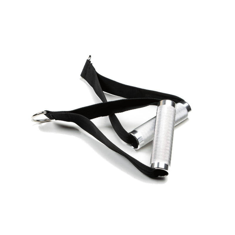 Rival Strength Knurled D-Handle Cable Attachments (Pair)