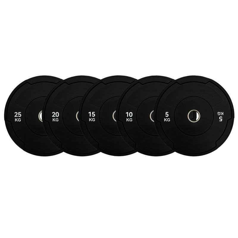 Rival Strength Monochrome Olympic Black Bumper Plates 2.0
