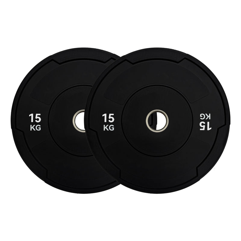 Rival Strength Monochrome Olympic Black Bumper Plates 2.0