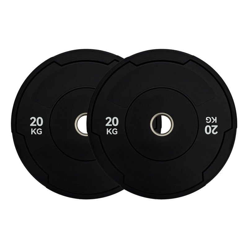 Rival Strength Monochrome Olympic Black Bumper Plates 2.0