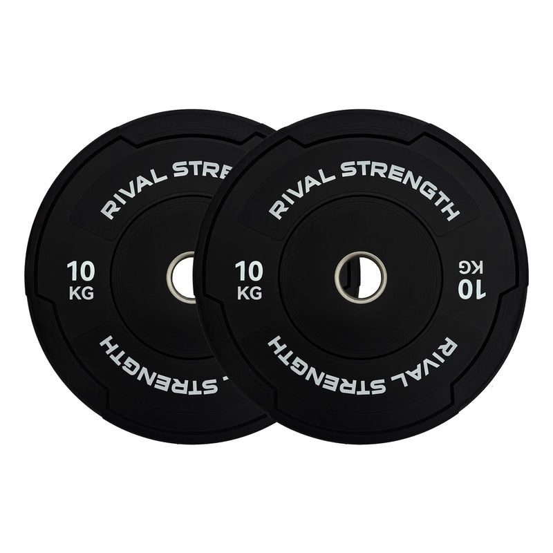Rival Strength Olympic Black Bumper Plates 2.0