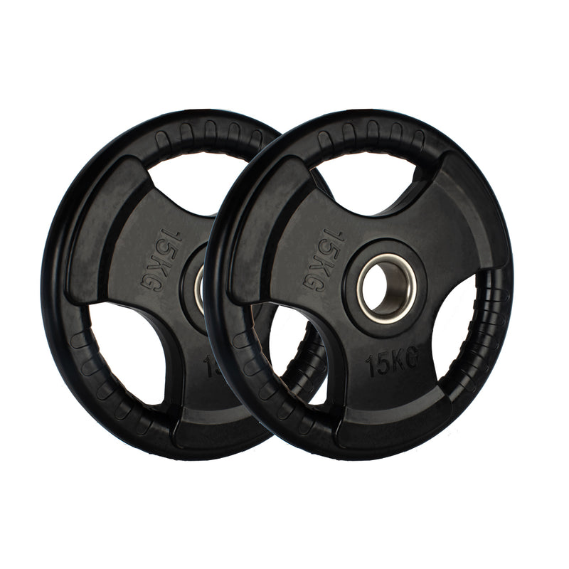 Rival Strength Olympic Rubber Tri-Grip Plates