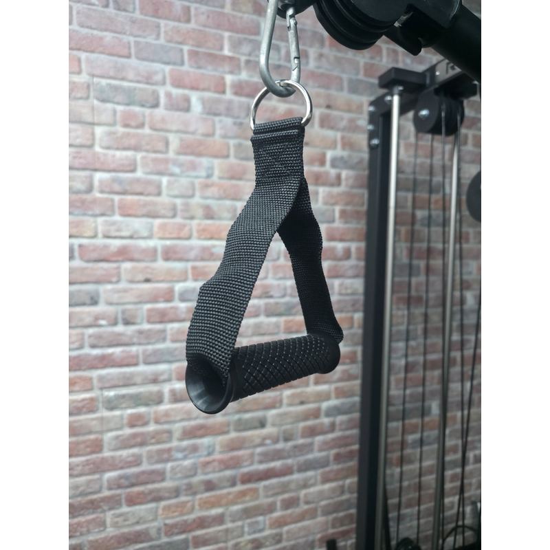 Rival Rubber D-Handle Cable Attachments (Pair)