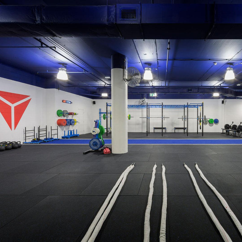 Sprung 30mm PRO Interlocking Gym Tiles