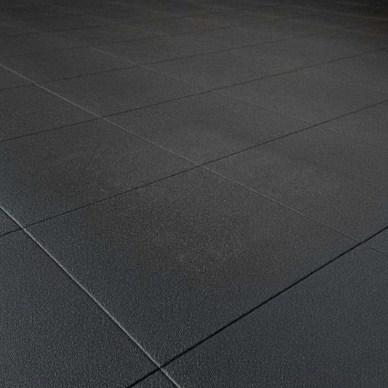 Sprung EasiFit Heavy Duty Rubber Flooring Mats – 50 × 50 cm