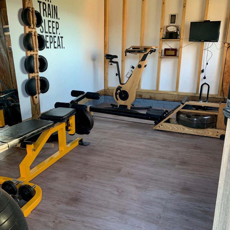 Sprung 20mm Konnecta Wood Effect Gym Flooring Mats